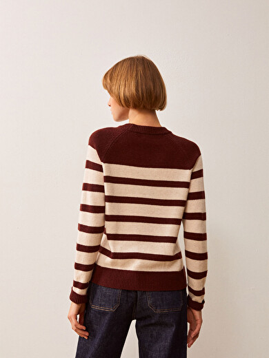 INDICO SWEATER -  Mahogany , Ready-to-wear Bensimon