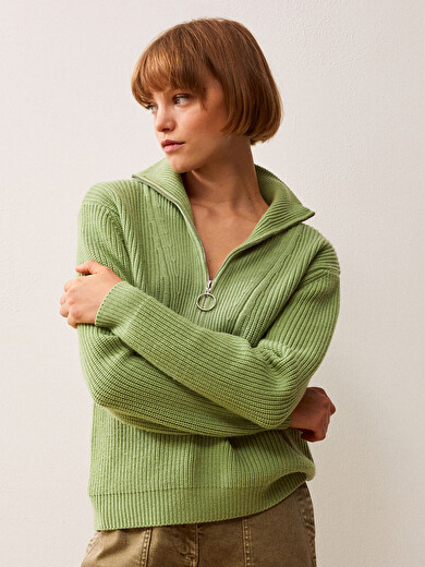 GREG SWEATER -  Pistachio , Ready-to-wear Bensimon