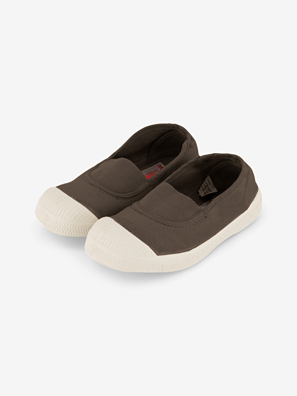 KIDS ELASTIC TENNIS -  Khaki , Tennis & Shoes Bensimon