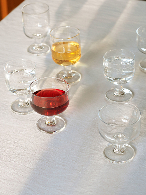LOW STACKING GLASS 20CL H11 - Transparent , Home design Bensimon
