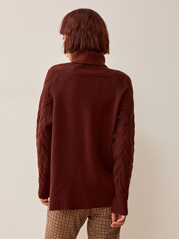 IGUANA SWEATER -  Mahogany , Ready-to-wear Bensimon