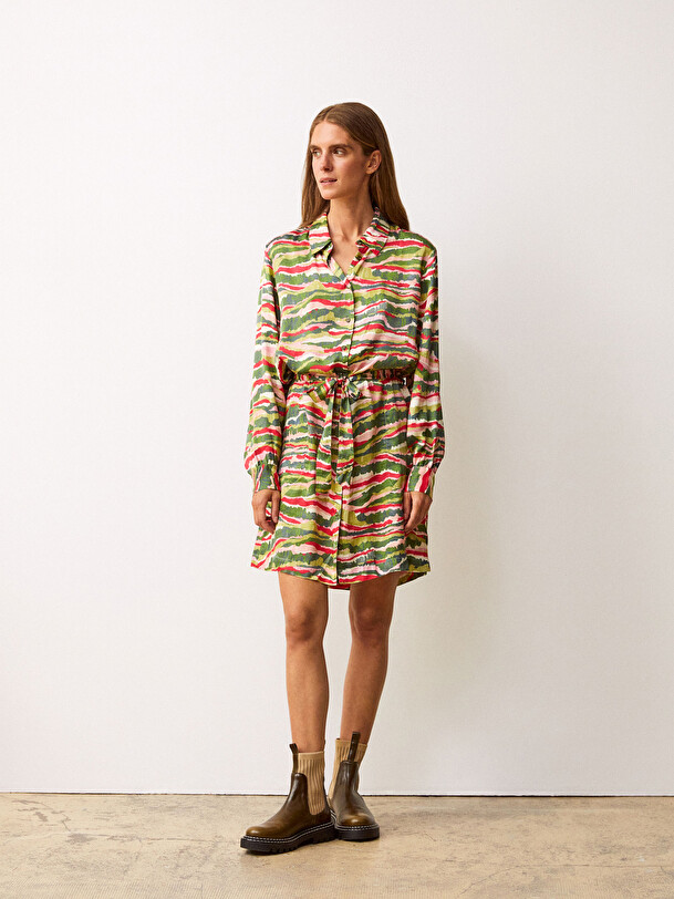 GLADYSA DRESS -  Panorama print , Ready-to-wear Bensimon