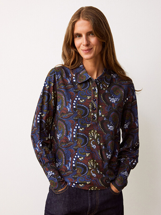 ILIAS T-SHIRT -  Cashmere print , Ready-to-wear Bensimon