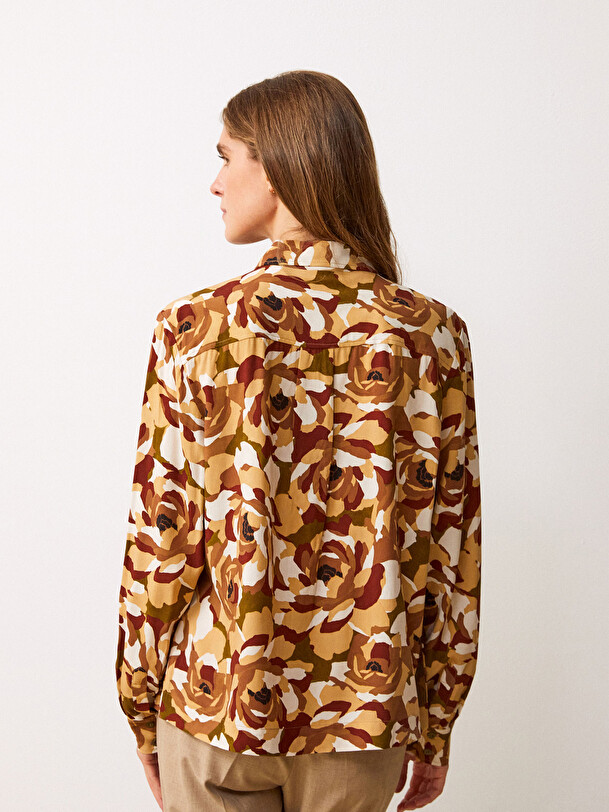 GALICIA SHIRT -  Fall flowers , Ready-to-wear Bensimon