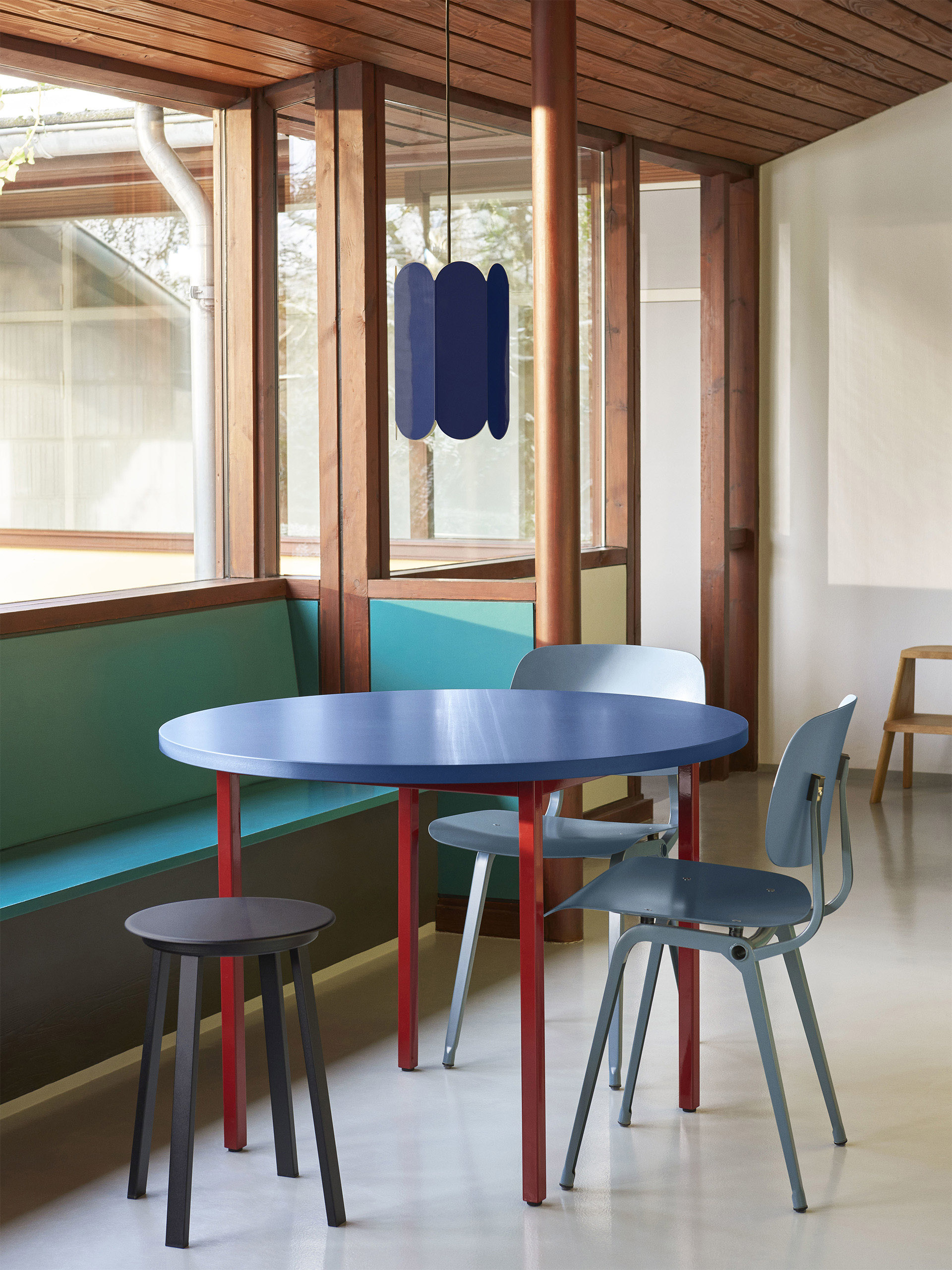 BLUE FOOT BORDEAUX TABLE D105 - Blue , Home design Bensimon