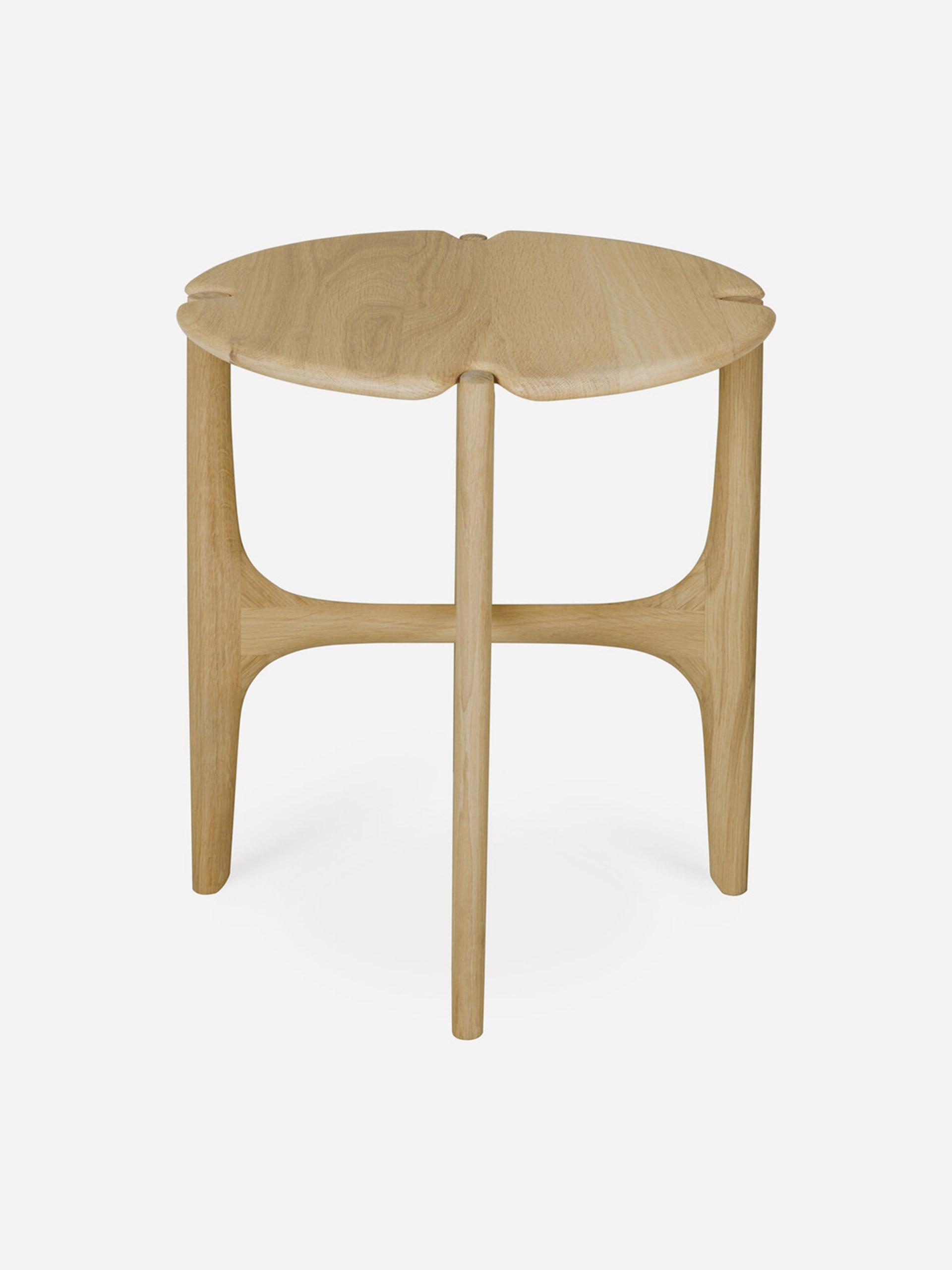 TABLE ACAJOU PI 47X47X50 - Mahogany , Home design Bensimon