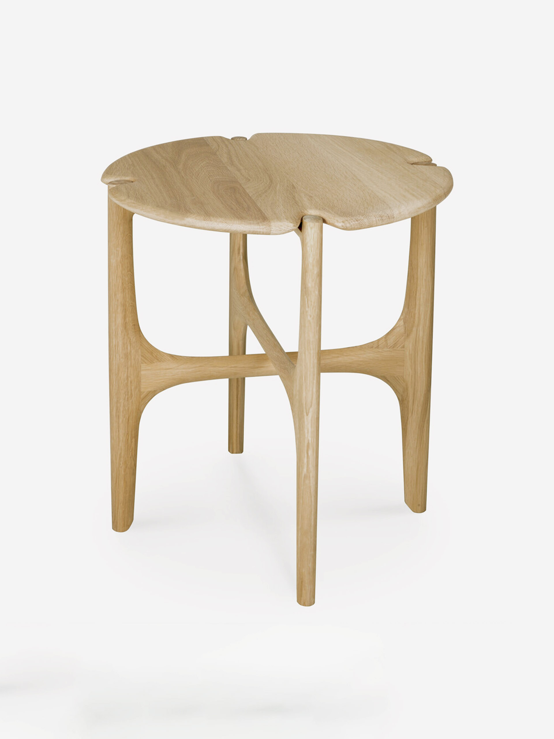 TABLE ACAJOU PI 47X47X50 - Mahogany , Home design Bensimon