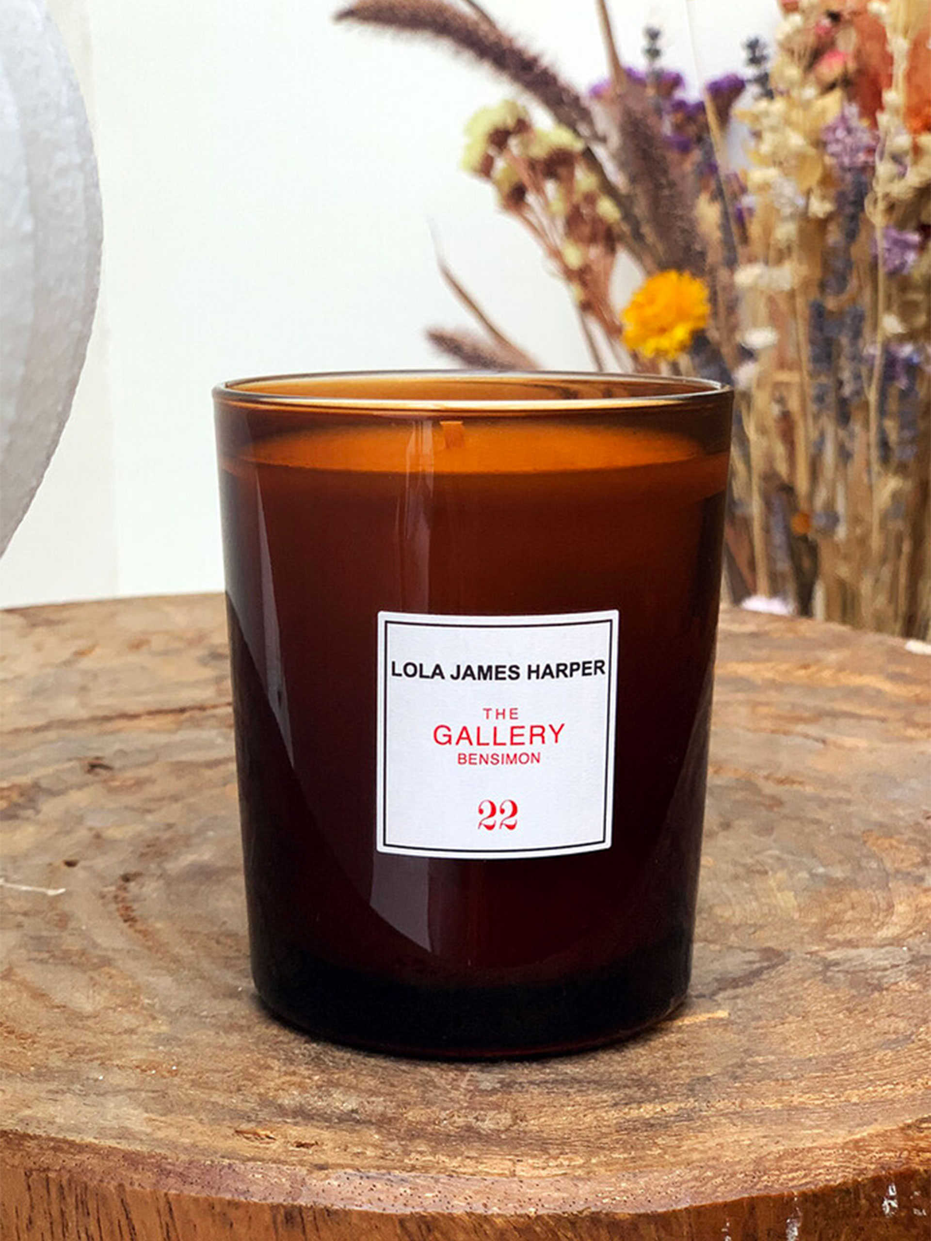 LJH GALLERY CANDLE -  Transparent , Home design Bensimon