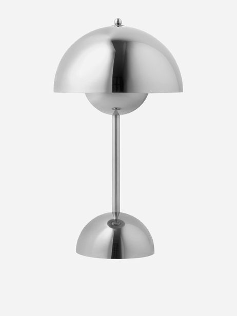 LAMPE NOMADE VP9 CHROME -  Chrome , Home design Bensimon