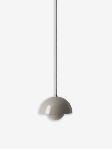VP1 FLOWERPOT PENDANT D23 H16 GREY BEIGE -  Gray beige , Home design Bensimon