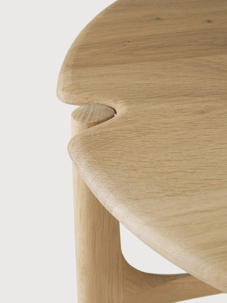 TABLE ACAJOU PI 47X47X50 -  Mahogany , Home design Bensimon