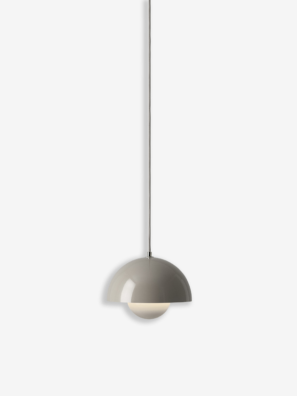 VP1 FLOWERPOT PENDANT D23 H16 GREY BEIGE -  Gray beige , Home design Bensimon