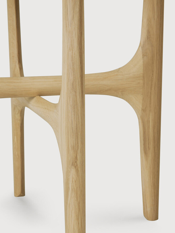 TABLE ACAJOU PI 47X47X50 - Mahogany , Home design Bensimon