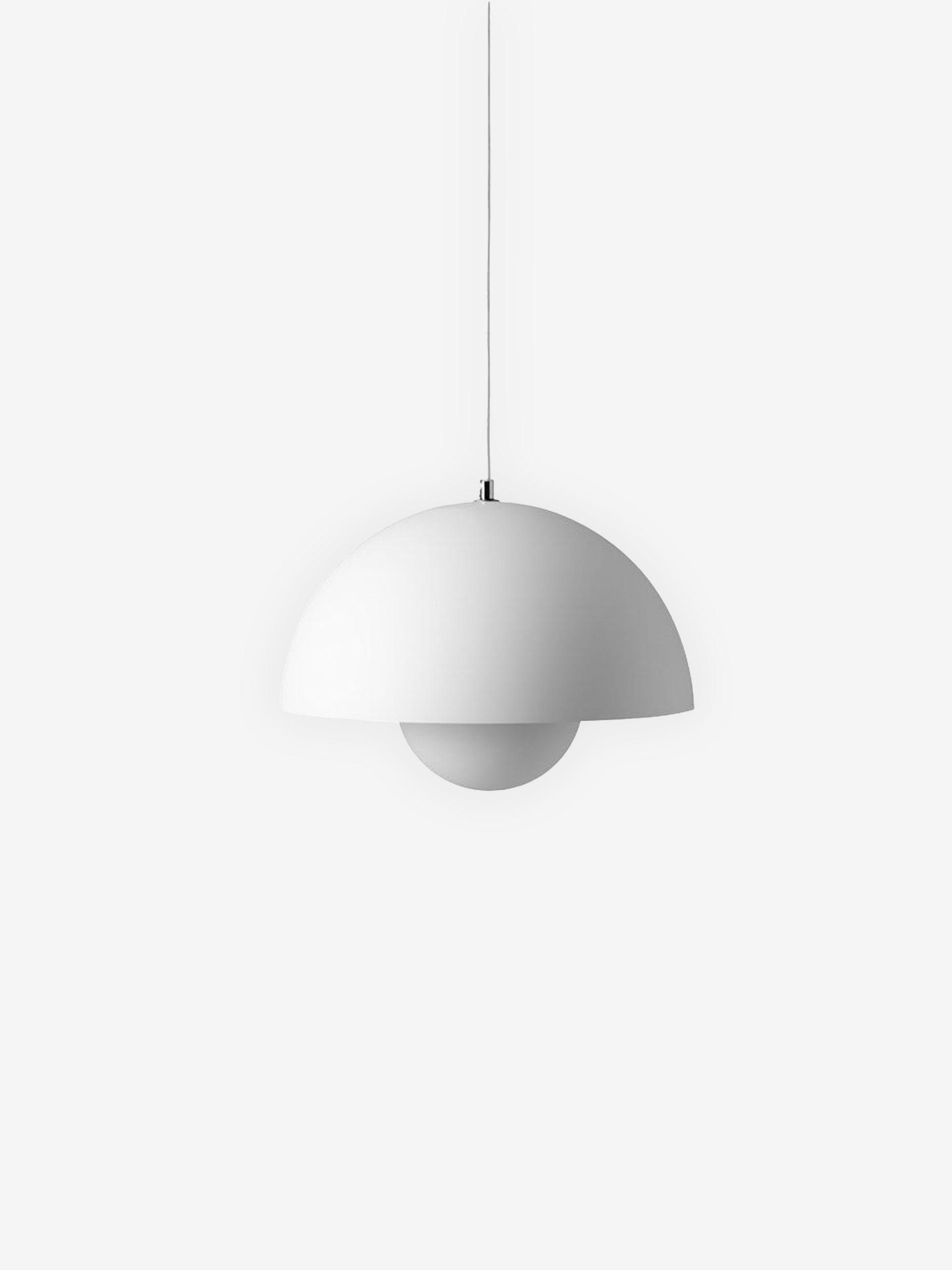 SUSPENSION FLOWERPOT VP7 - &TRADITION - White , Home design Bensimon