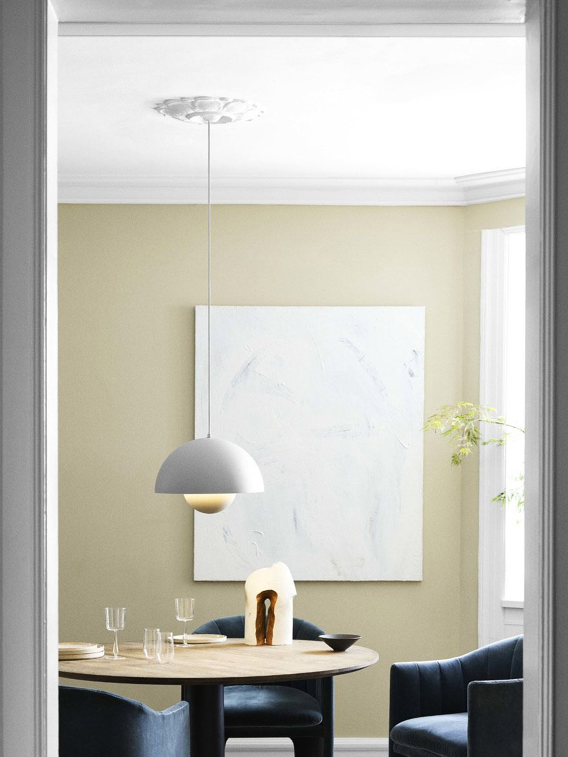 SUSPENSION FLOWERPOT VP7 - &TRADITION - White , Home design Bensimon