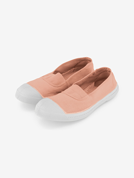 WOMAN ELASTIC TENNIS -  Pink , Tennis & Shoes Bensimon