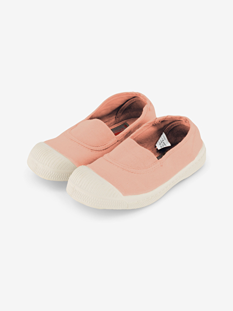 KIDS ELASTIC TENNIS -  Pink , Tennis & Shoes Bensimon