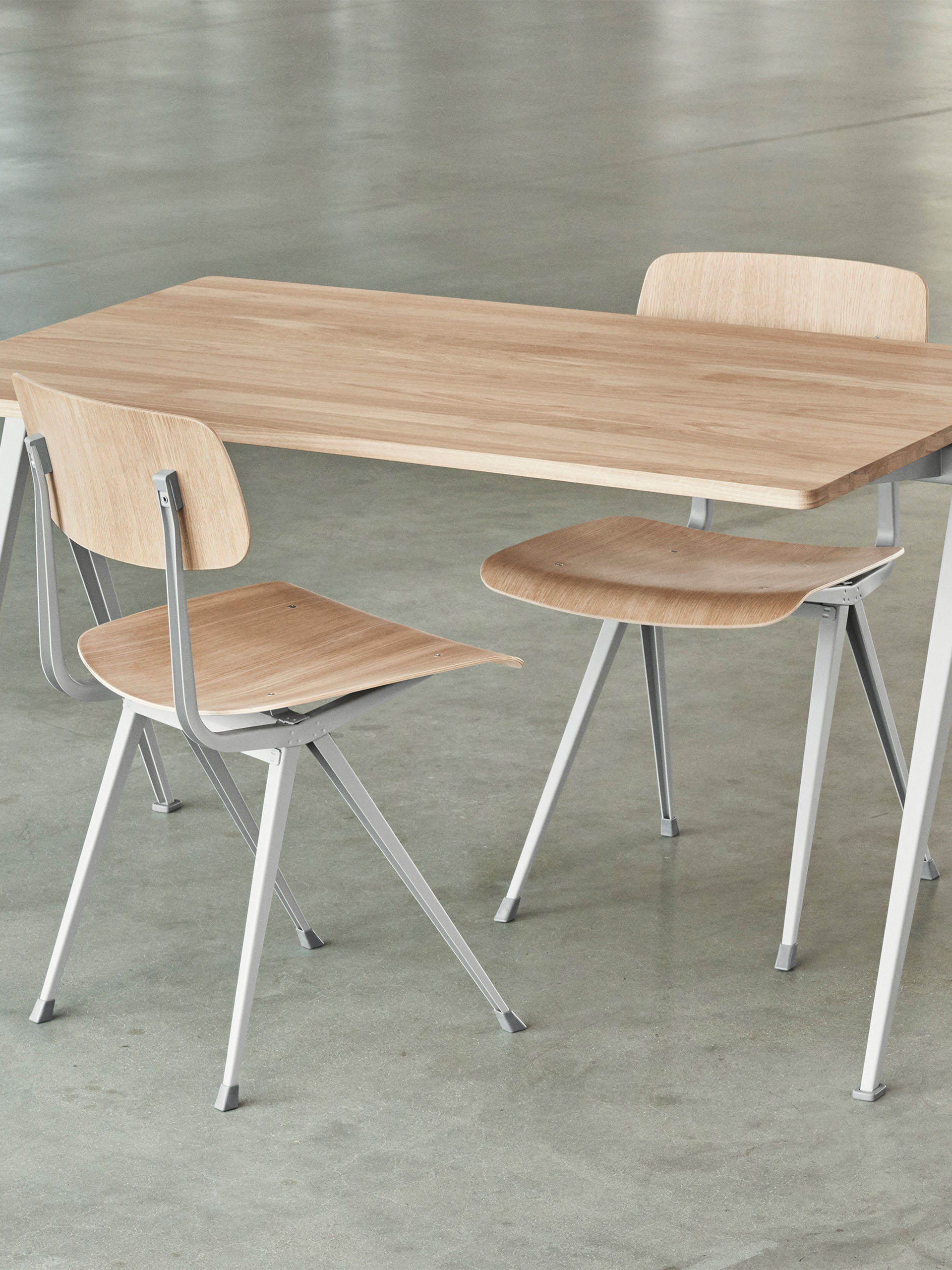 RESULT LIGHT OAK CHAIR BEIGE LEGS -  Light oak , Home design Bensimon