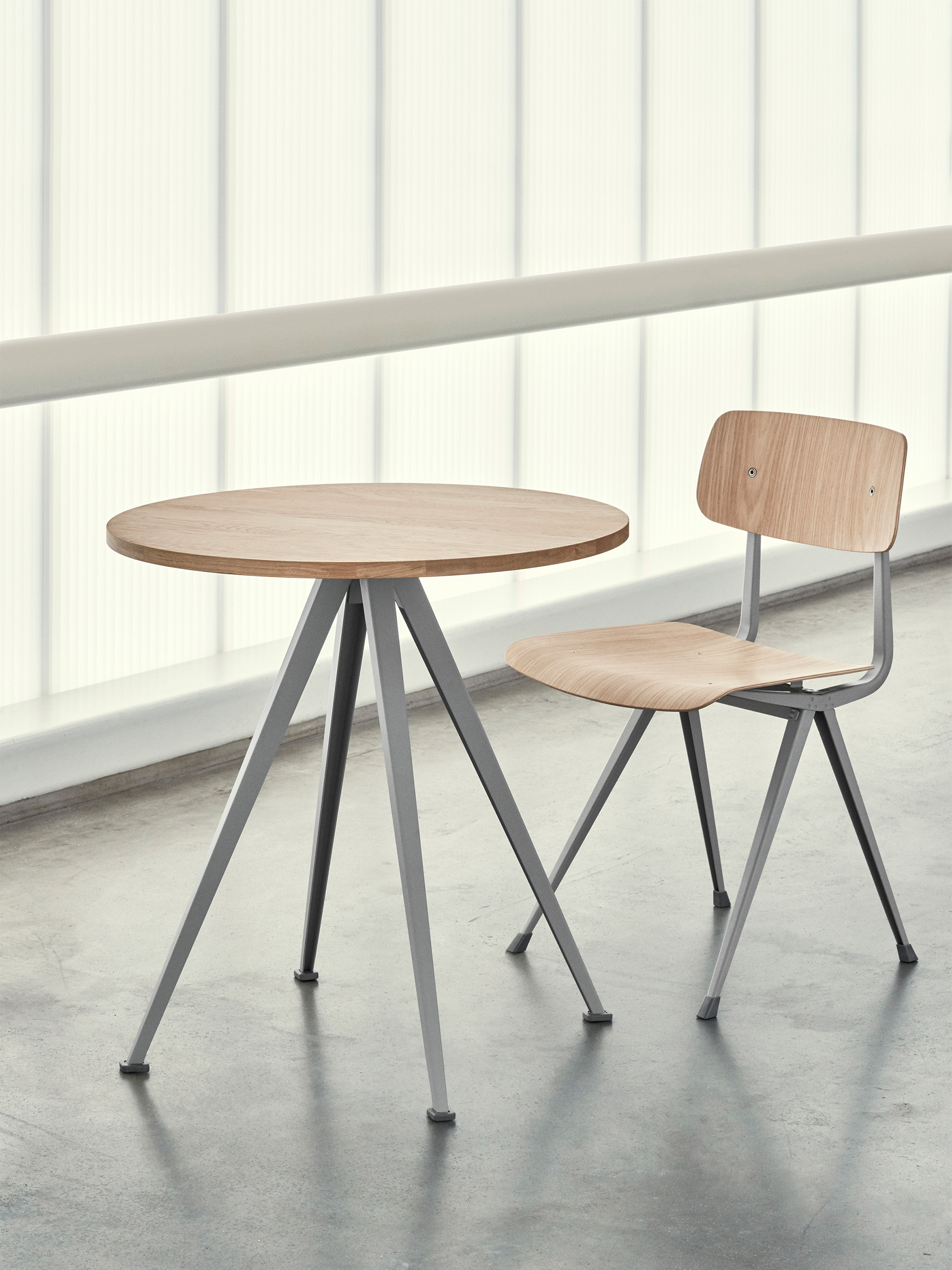 RESULT LIGHT OAK CHAIR BEIGE LEGS -  Light oak , Home design Bensimon