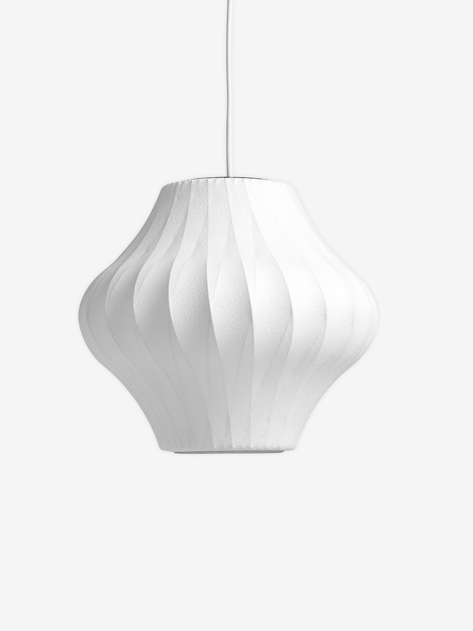 SUSPENSION PEAR CRISS CROSS S -  White , Home design Bensimon