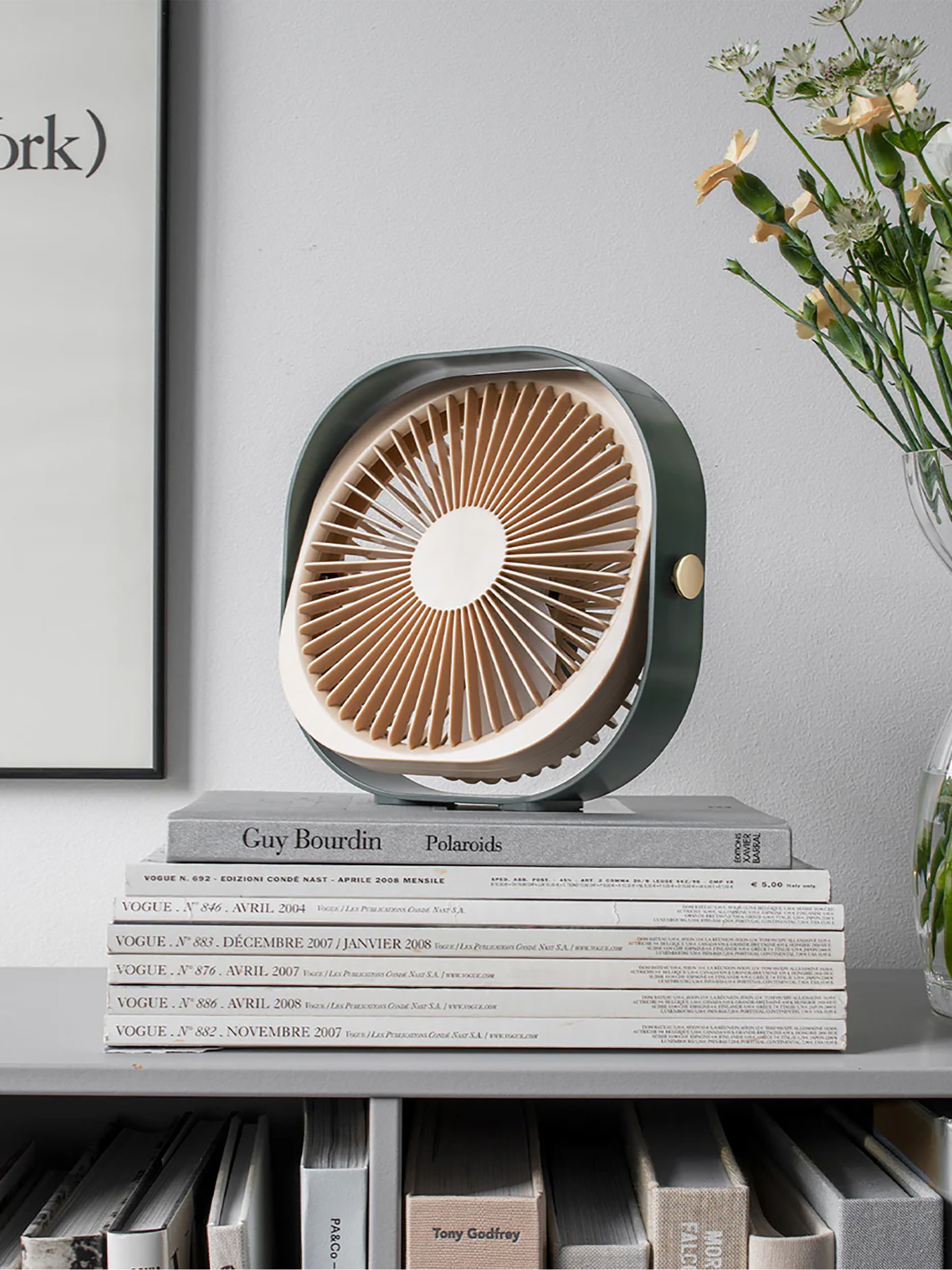 GREEN NOMAD FAN -  Green , Home design Bensimon
