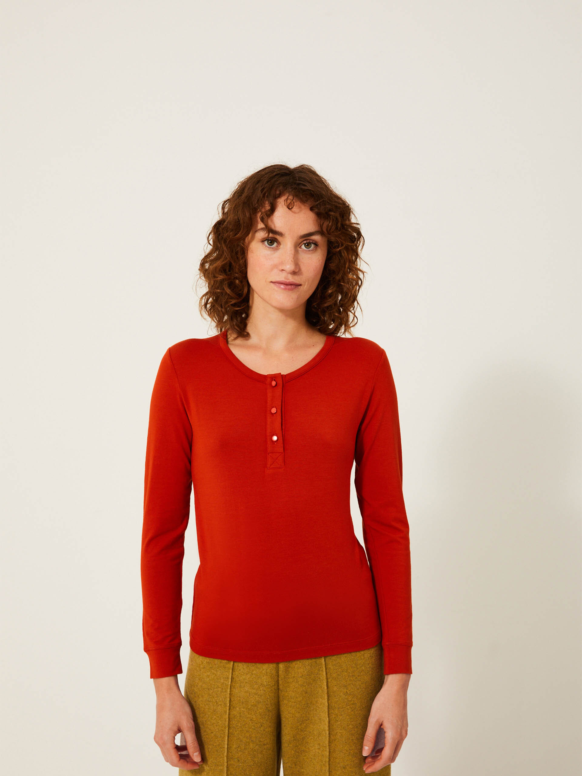 KANELLE T-SHIRT -  Paprika , Ready-to-wear Bensimon