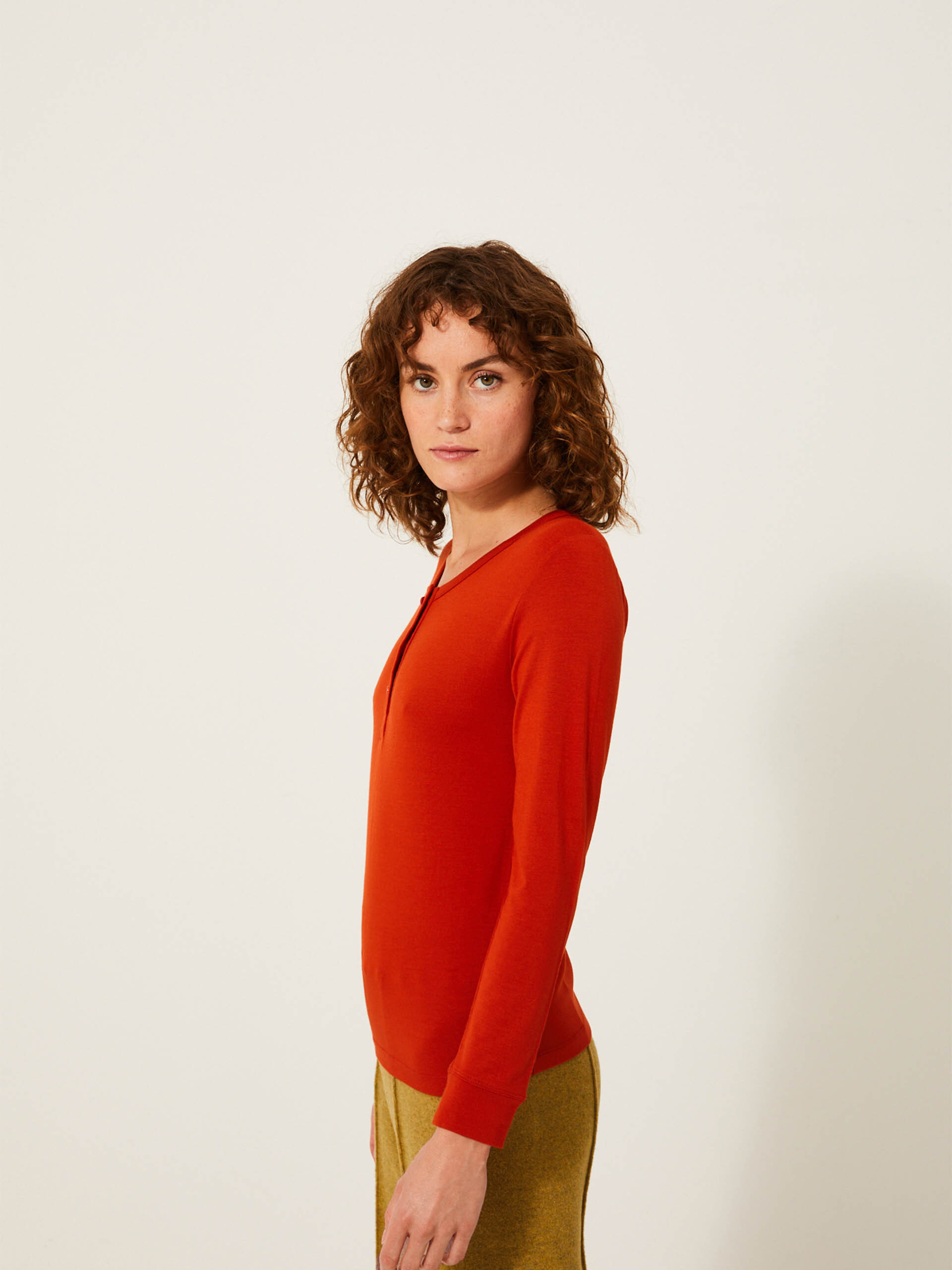 KANELLE T-SHIRT -  Paprika , Ready-to-wear Bensimon