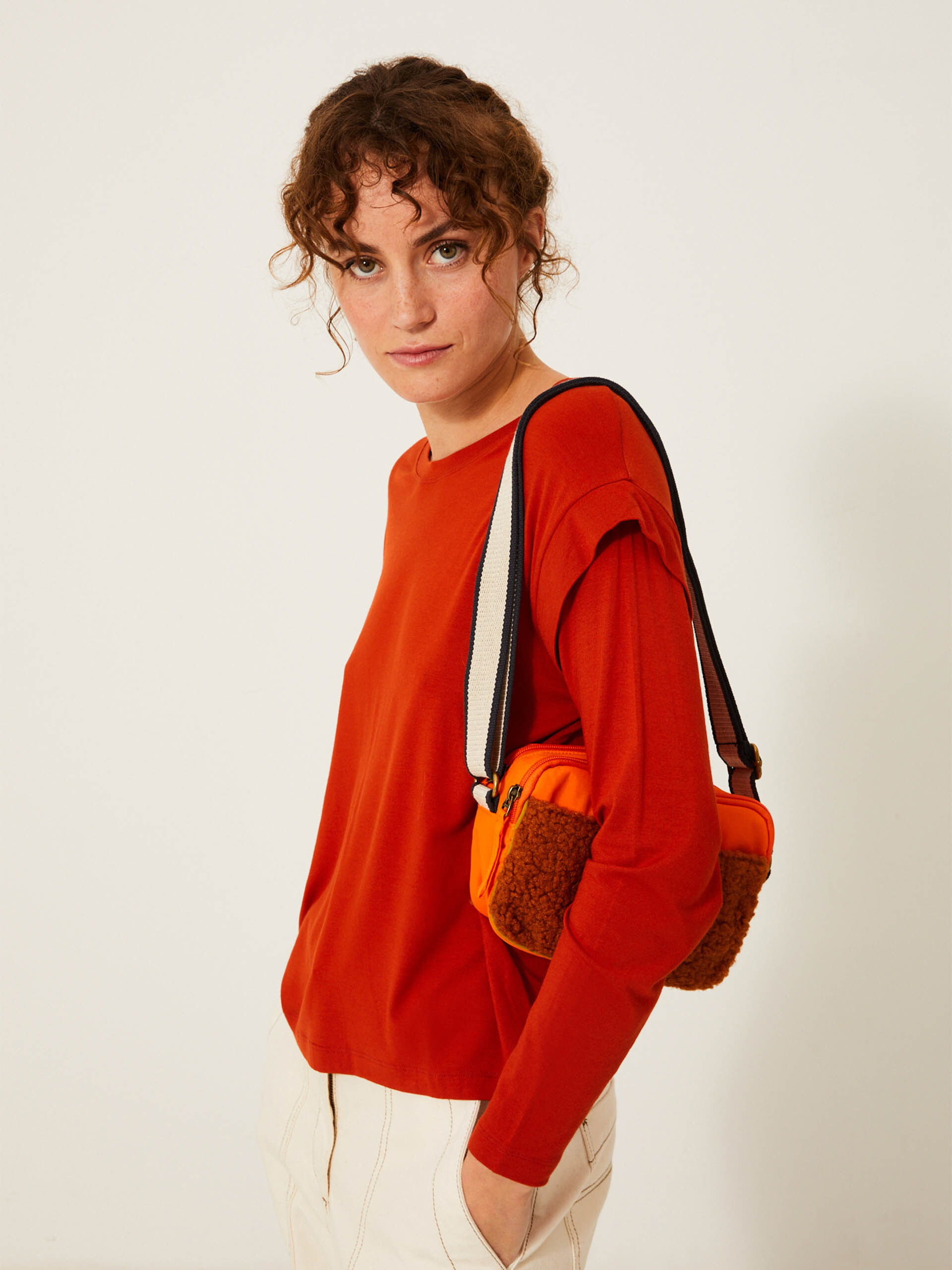 KALEB T-SHIRT -  Paprika , Ready-to-wear Bensimon