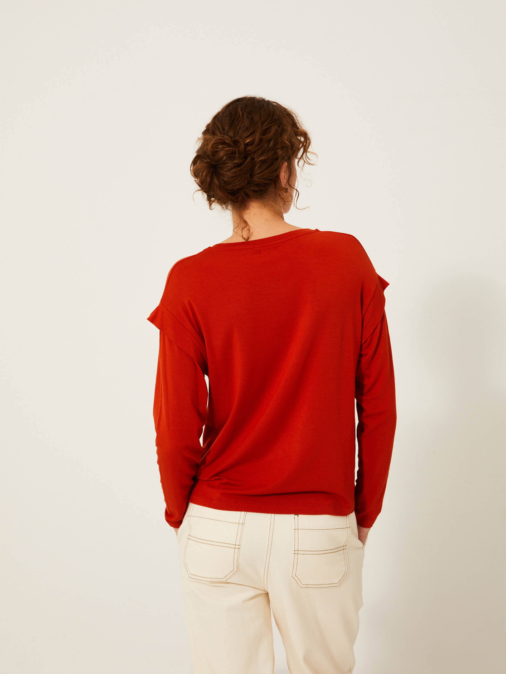 KALEB T-SHIRT -  Paprika , Ready-to-wear Bensimon