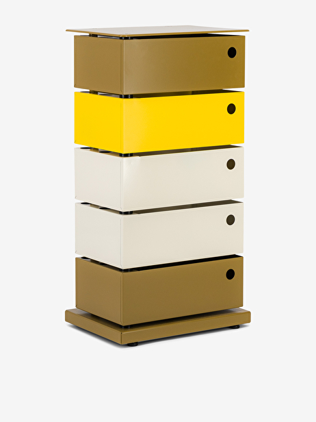 SWIVEL FURNITURE -  Yellow , Home design Bensimon 