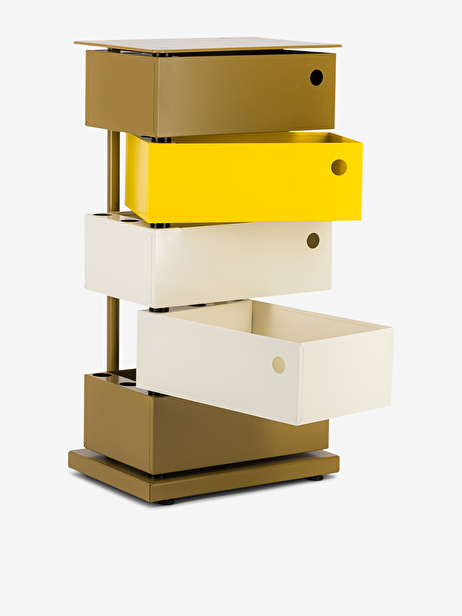 SWIVEL FURNITURE -  Yellow , Home design Bensimon