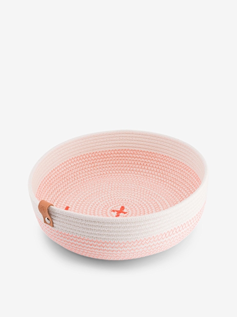 ORANGE RECYCLED CENTERPIECE -  Orange fluo , Home design Bensimon