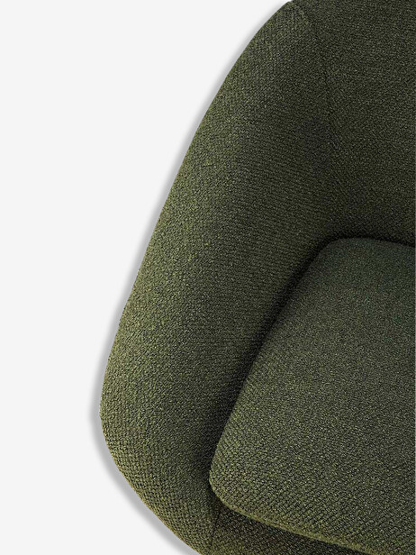 FAUTEUIL BARROW JACQUE DENEEF - ETHNICRAFT -  Green , Home design Bensimon