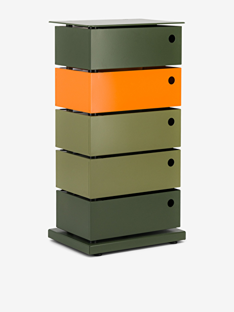 SWIVEL FURNITURE -  Orange/kaki , Home design Bensimon