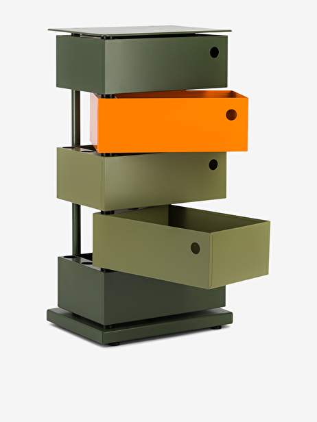SWIVEL FURNITURE -  Orange/kaki , Home design Bensimon