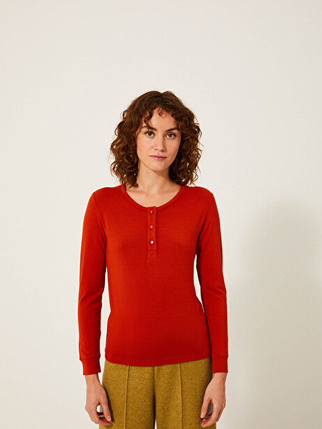KANELLE T-SHIRT -  Paprika , Ready-to-wear Bensimon