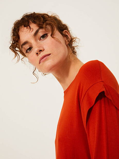 KALEB T-SHIRT -  Paprika , Ready-to-wear Bensimon