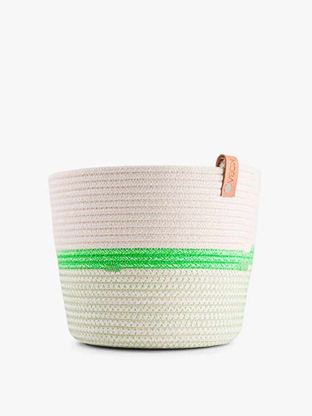 POT COTTON MACHE DEEP BLUE -  Pink earth , Home design Bensimon