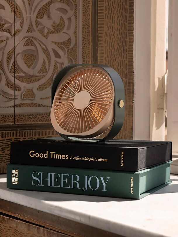 GREEN NOMAD FAN -  Green , Home design Bensimon