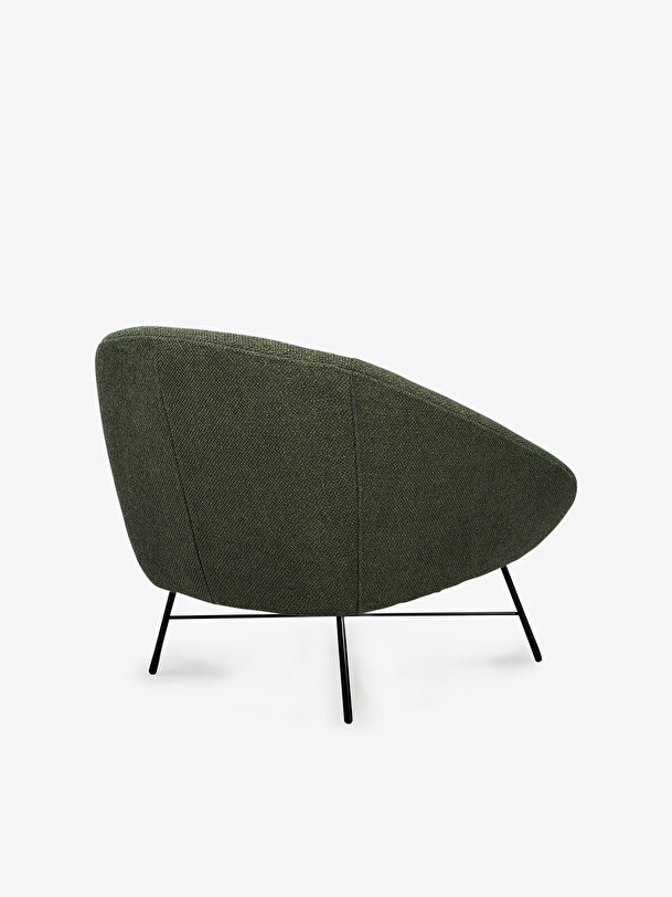 FAUTEUIL BARROW JACQUE DENEEF - ETHNICRAFT -  Green , Home design Bensimon