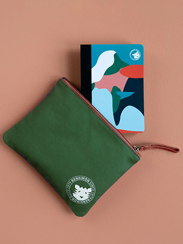 ZIPPED POCKET PAPIER TIGRE -  Marine , Bags & Luggage Bensimon