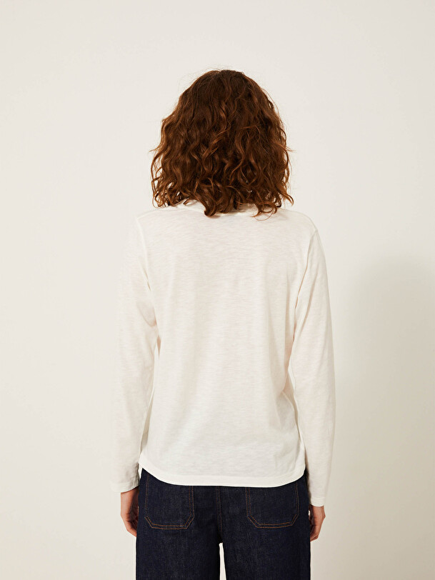 KARRY T-SHIRT -  Ecru , Ready-to-wear Bensimon