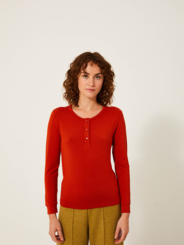 KANELLE T-SHIRT -  Paprika , Ready-to-wear Bensimon
