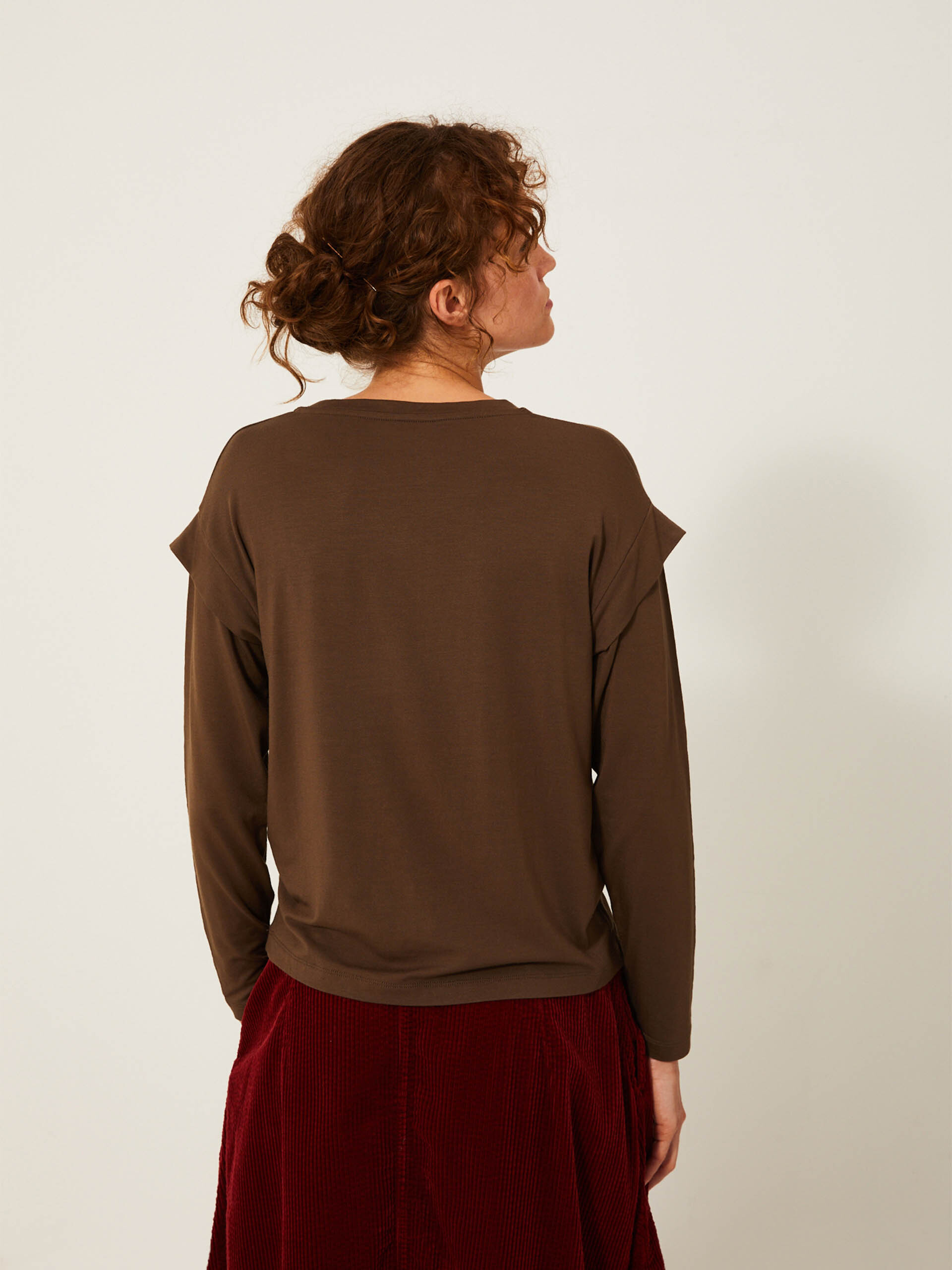 KALEB T-SHIRT -  Cachou , Ready-to-wear Bensimon