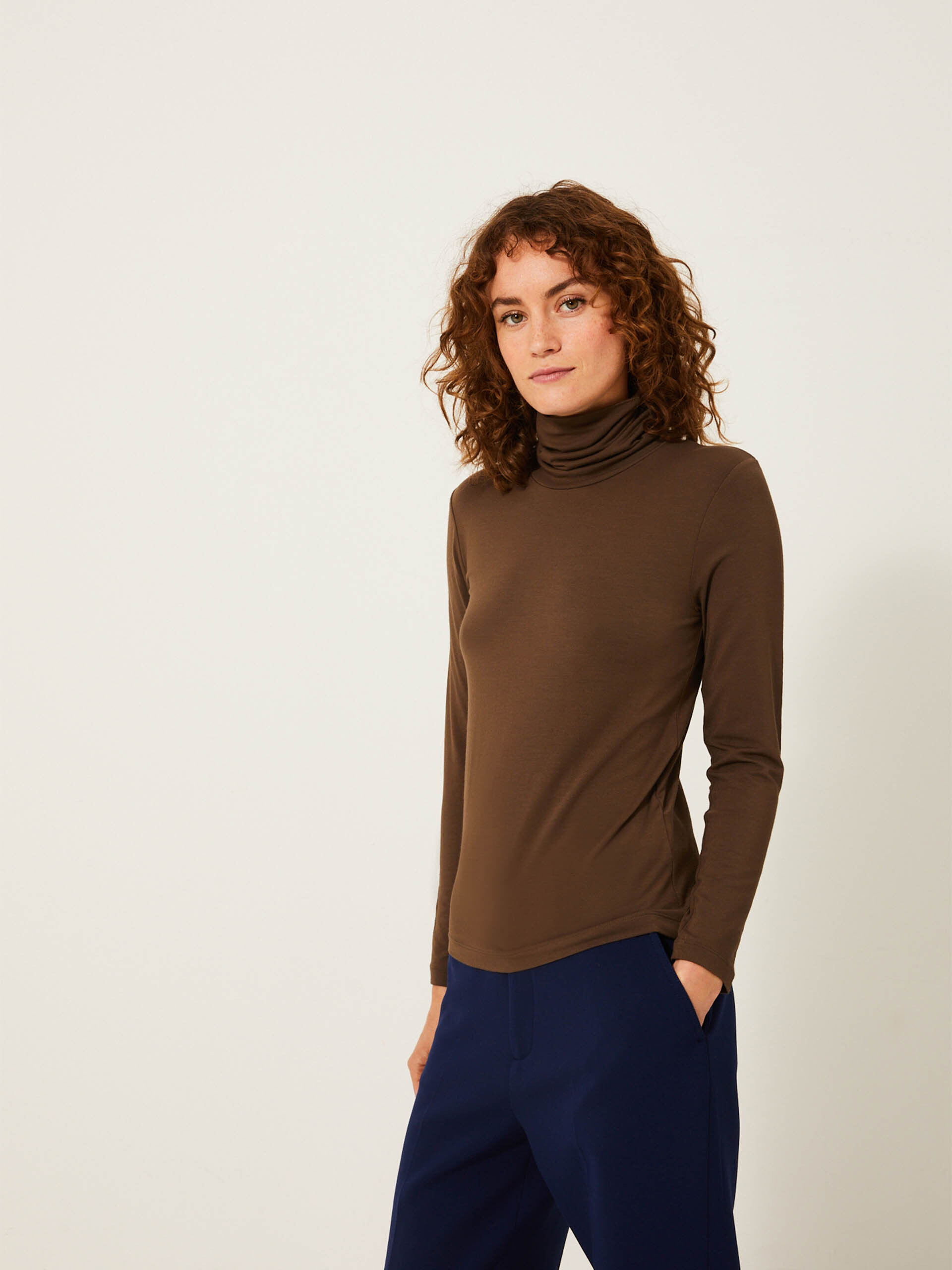 ELWIRE T-SHIRT -  Cachou , Ready-to-wear Bensimon