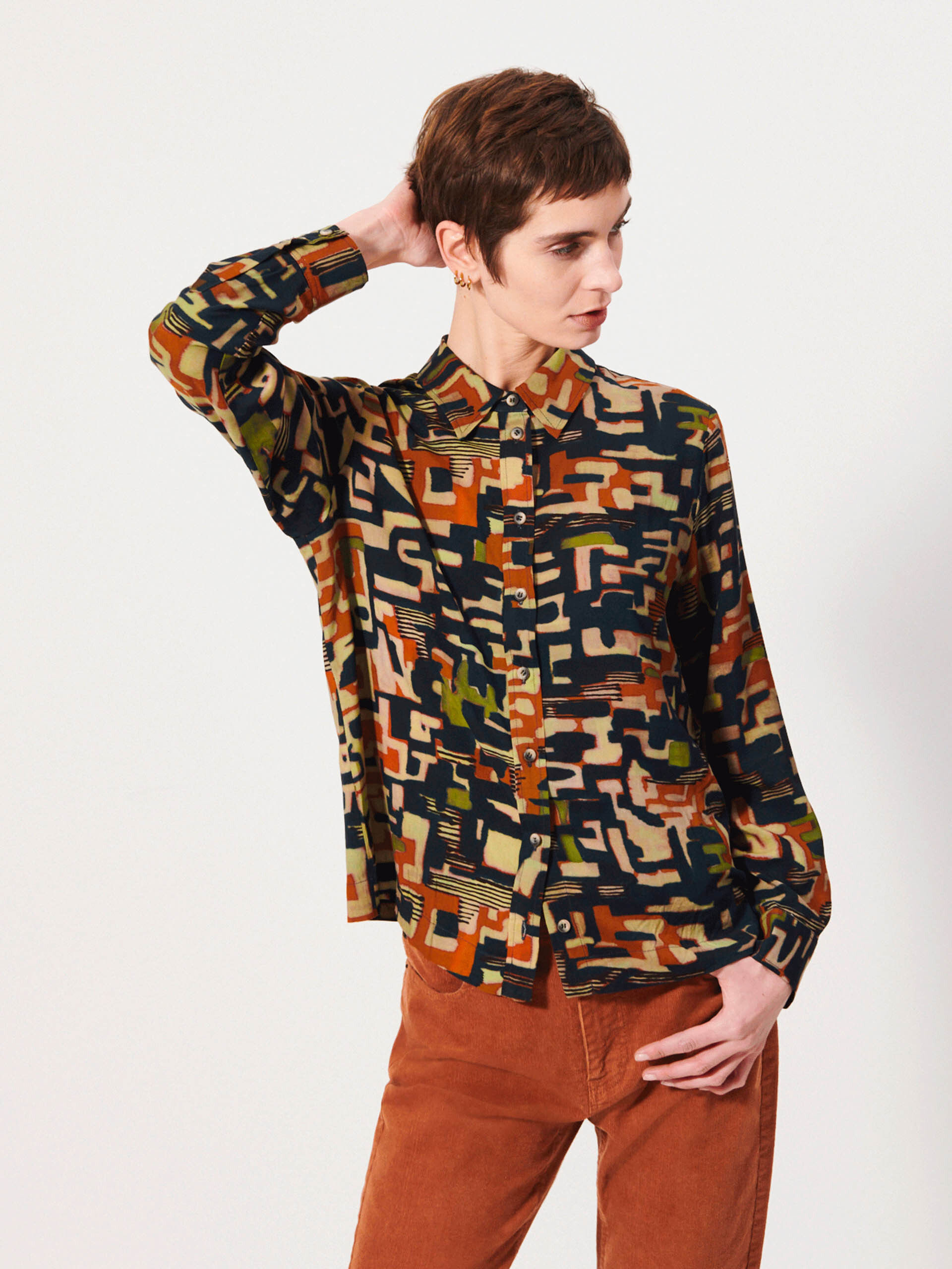 GALICIA SHIRT -  In ink , Ready-to-wear Bensimon