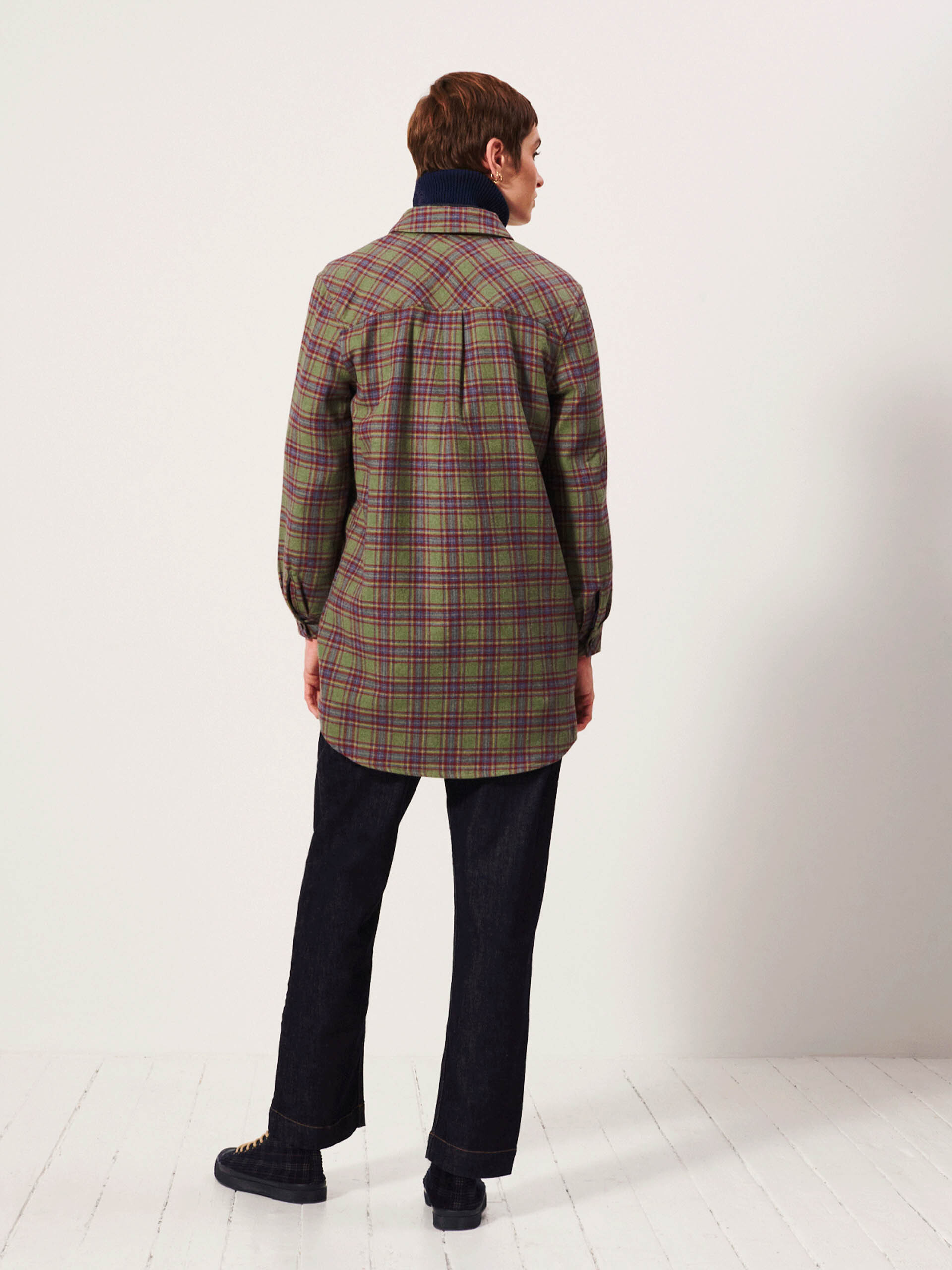 JUANITA SHIRT -  Winter checks , Ready-to-wear Bensimon