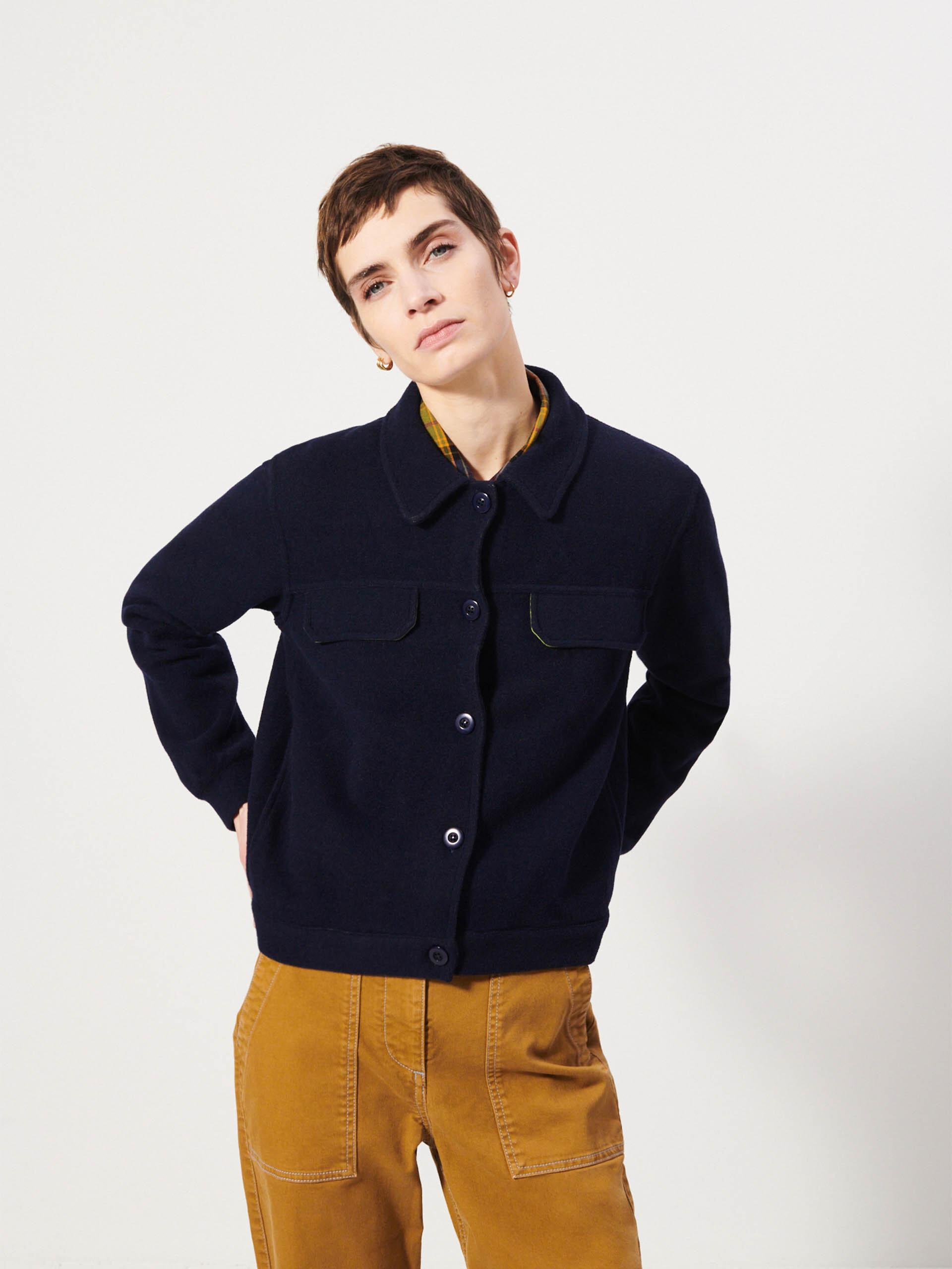 CELENA JACKET -  Bleu nuit , Ready-to-wear Bensimon