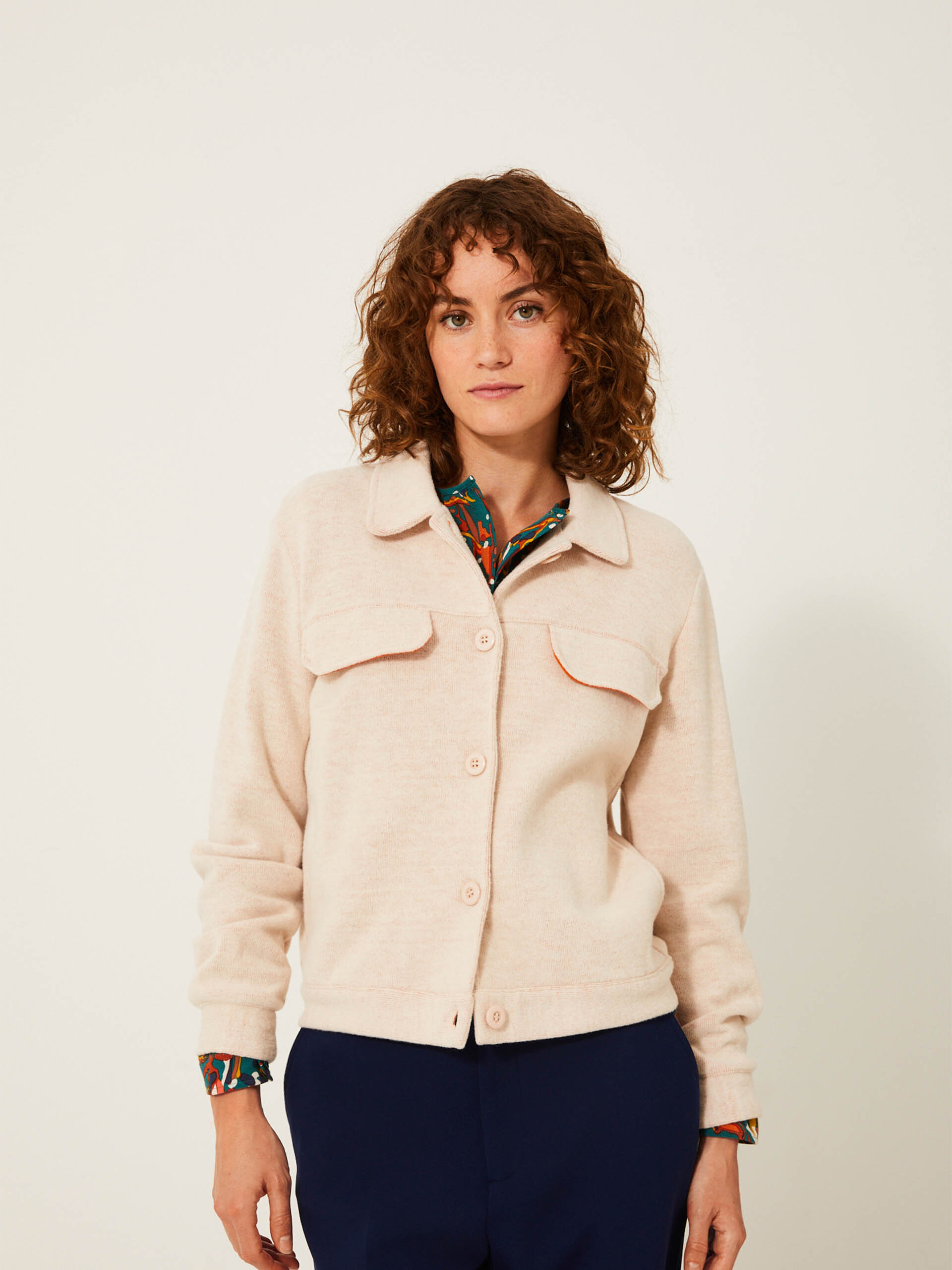 CELENA JACKET -  Ecru , Ready-to-wear Bensimon