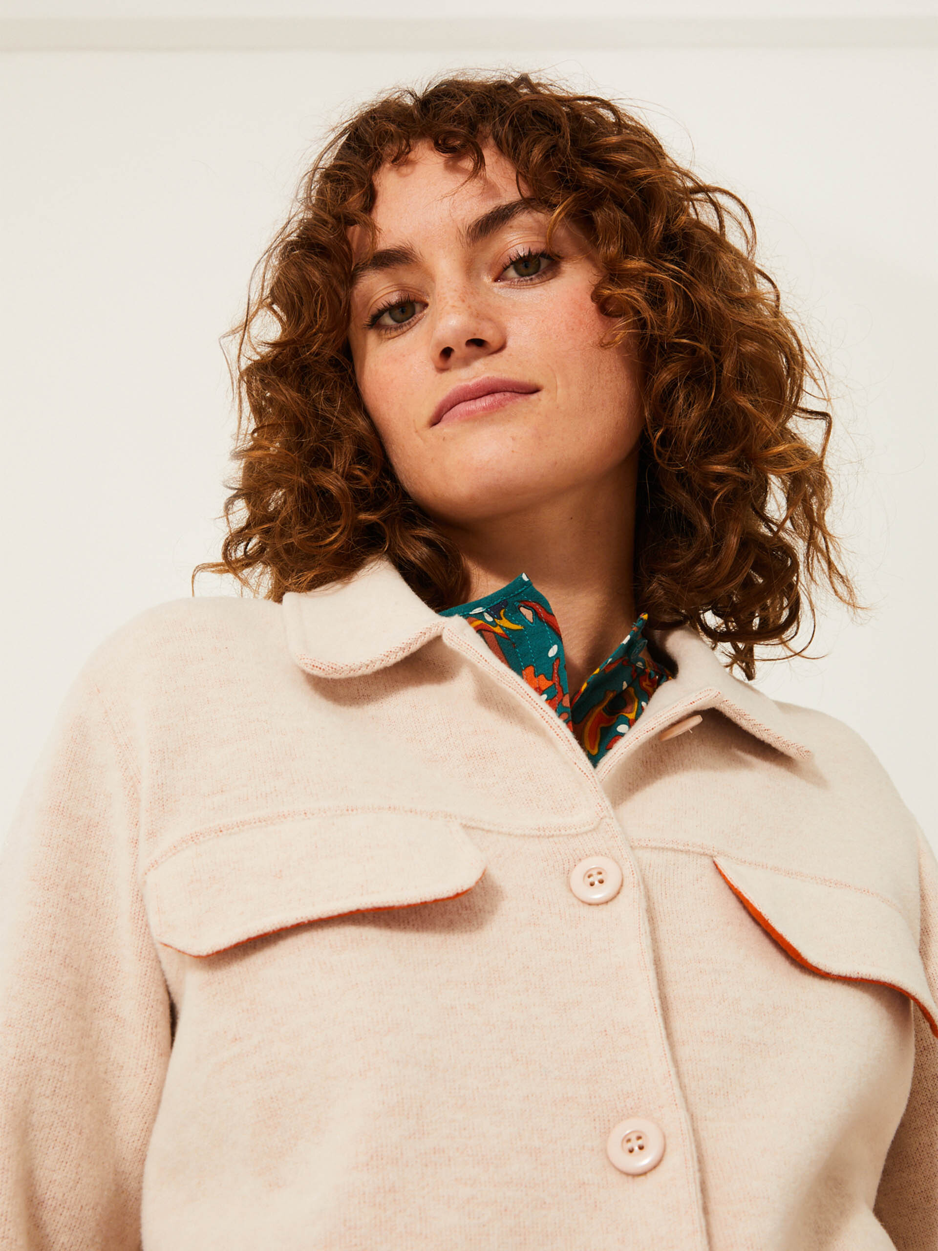 CELENA JACKET -  Ecru , Ready-to-wear Bensimon